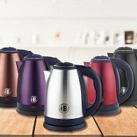 Swissbex HG-5011BLK: 1,8L 1500W roestvrijstalen waterkoker